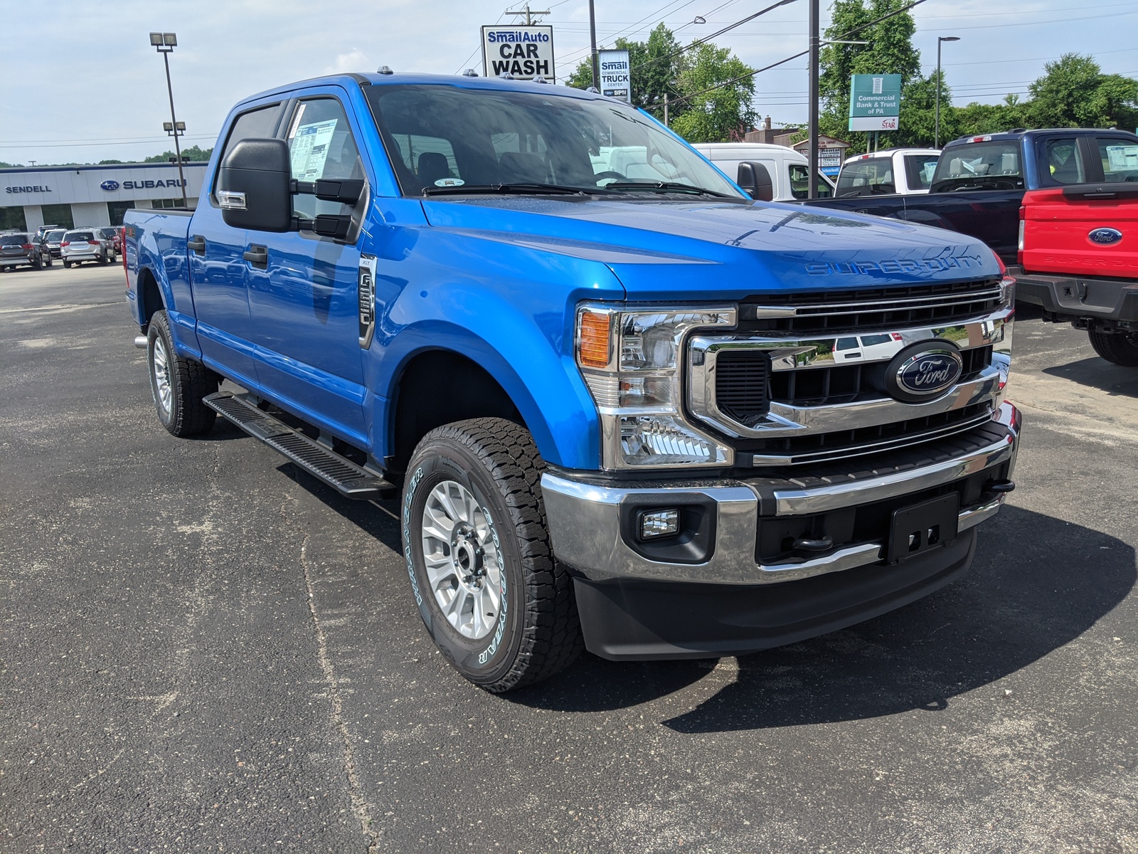 New 2020 Ford Super Duty F-250 Pickup XLT Crew Cab Pickup in BLUE ...