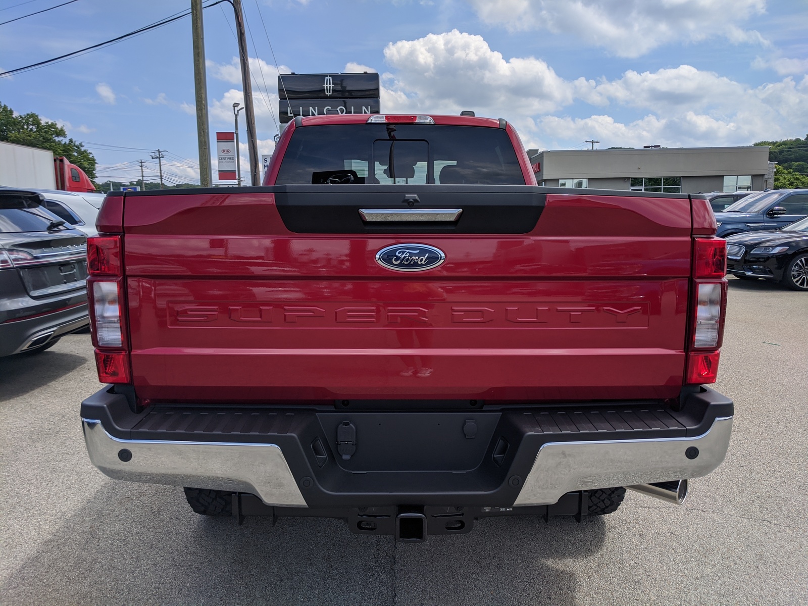 New 2020 Ford Super Duty F-250 Pickup XLT Crew Cab Pickup in Rapid Red ...