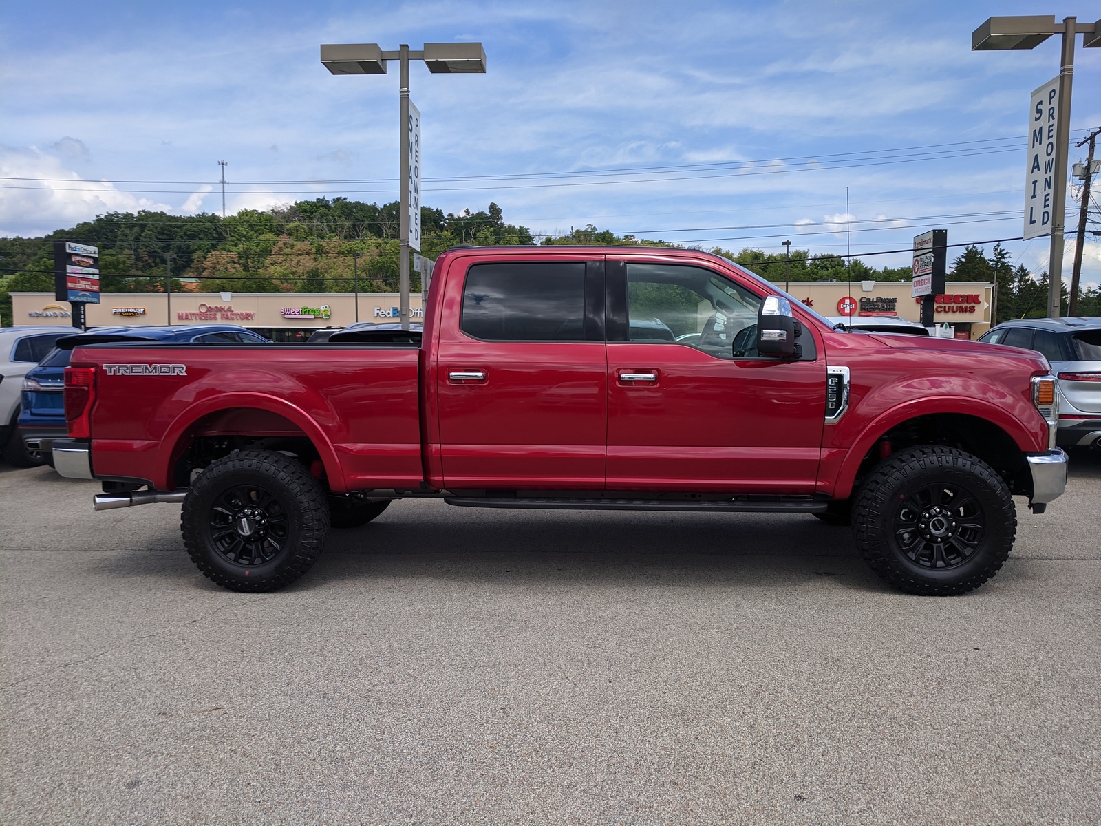 New 2020 Ford Super Duty F250 Pickup XLT Crew Cab Pickup in Rapid Red