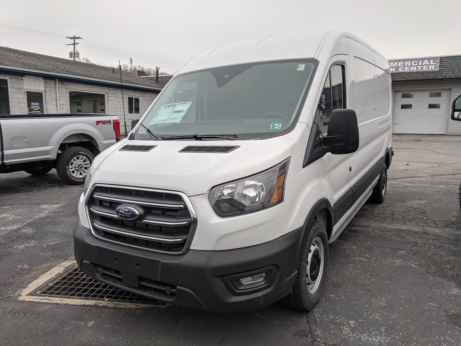 New 2020 Ford Transit Cargo Van Mini-van, Cargo in Oxford White ...