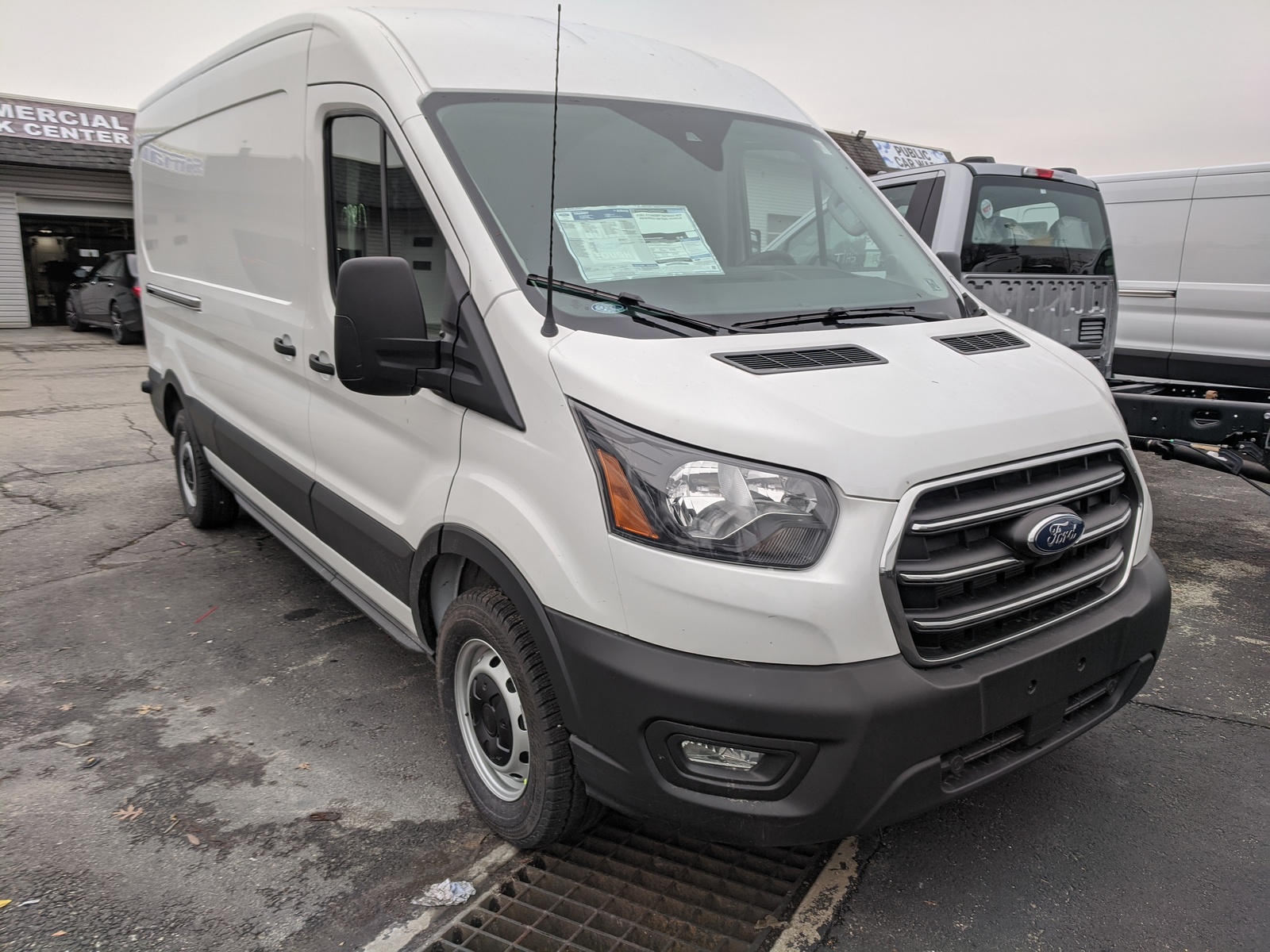 New 2020 Ford Transit Cargo Van Mini-van, Cargo in Oxford White ...