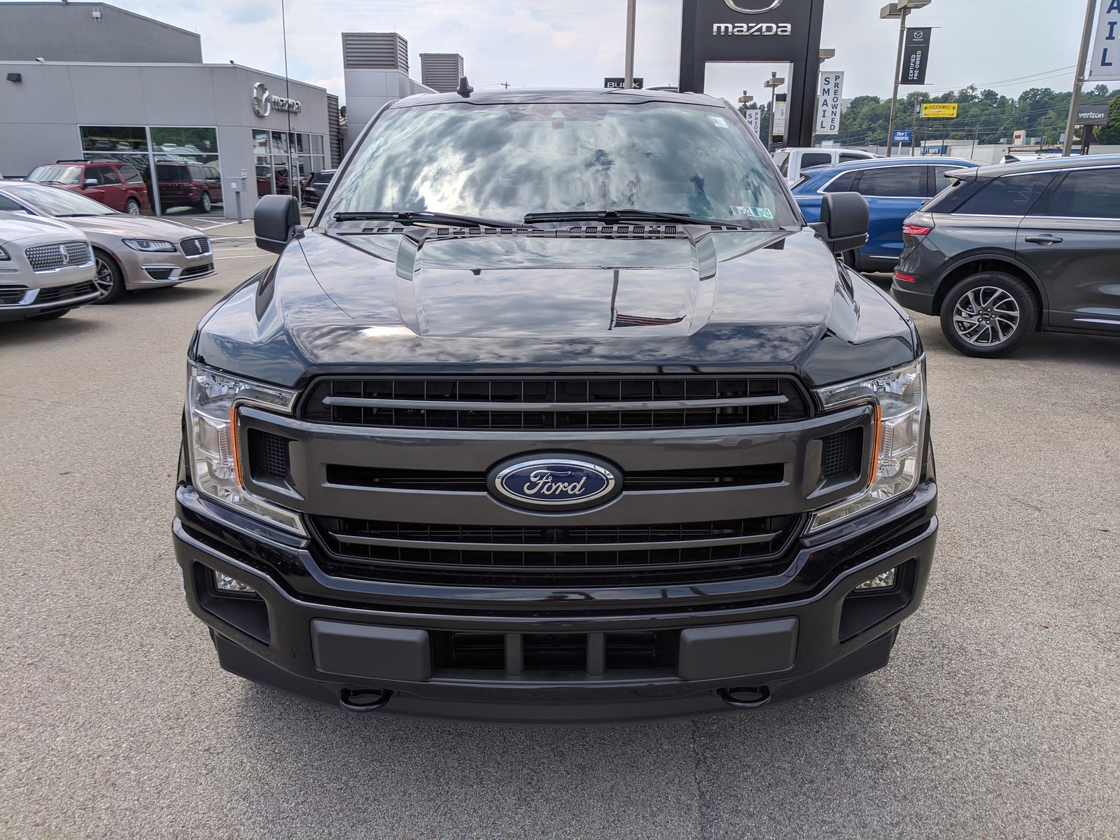 New 2020 Ford F-150 XLT Crew Cab Pickup in Agate Black Metallic ...