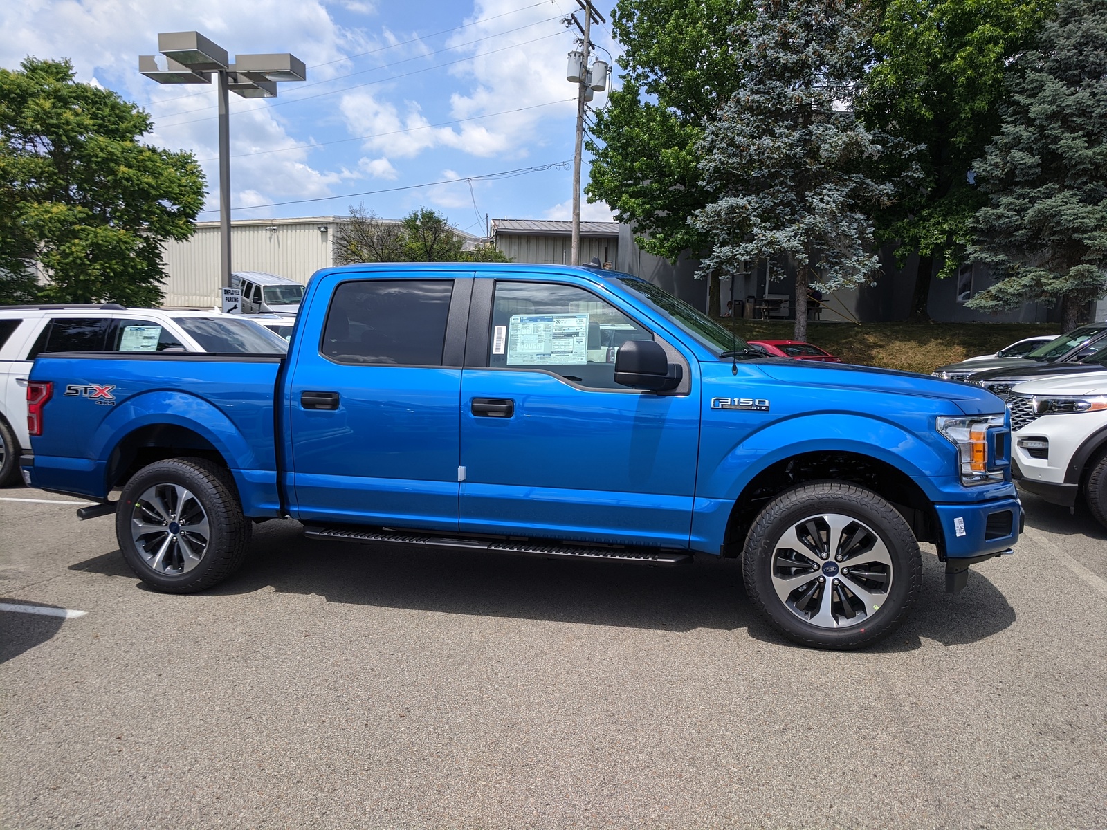 New 2020 Ford F-150 XL Crew Cab Pickup in Velocity Blue Metallic ...