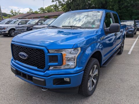 New 2020 Ford F-150 XL Crew Cab Pickup in Velocity Blue Metallic ...